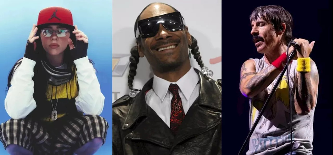 Billie Eilish, Red Hot Chili Peppers e Snoop Dogg se apresentarão na cerimônia de encerramento das Olimpíadas, diz revista