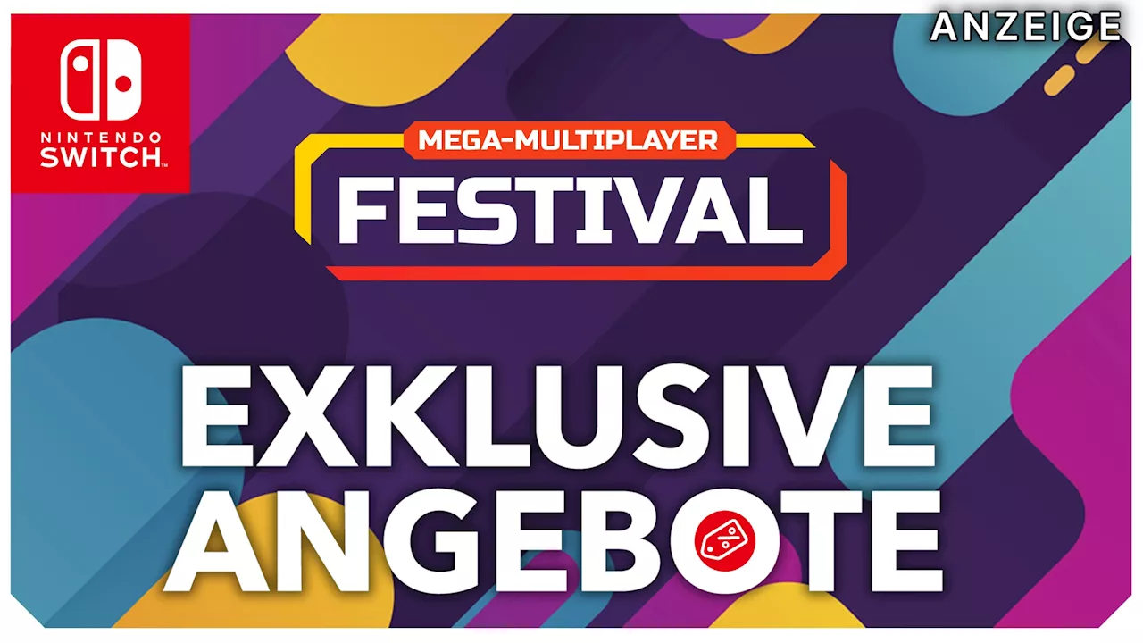 Großes Switch Multiplayer-Festival gestartet: 2 Gratis-Monate Nintendo Switch Online, günstige Spiele & mehr sichern!