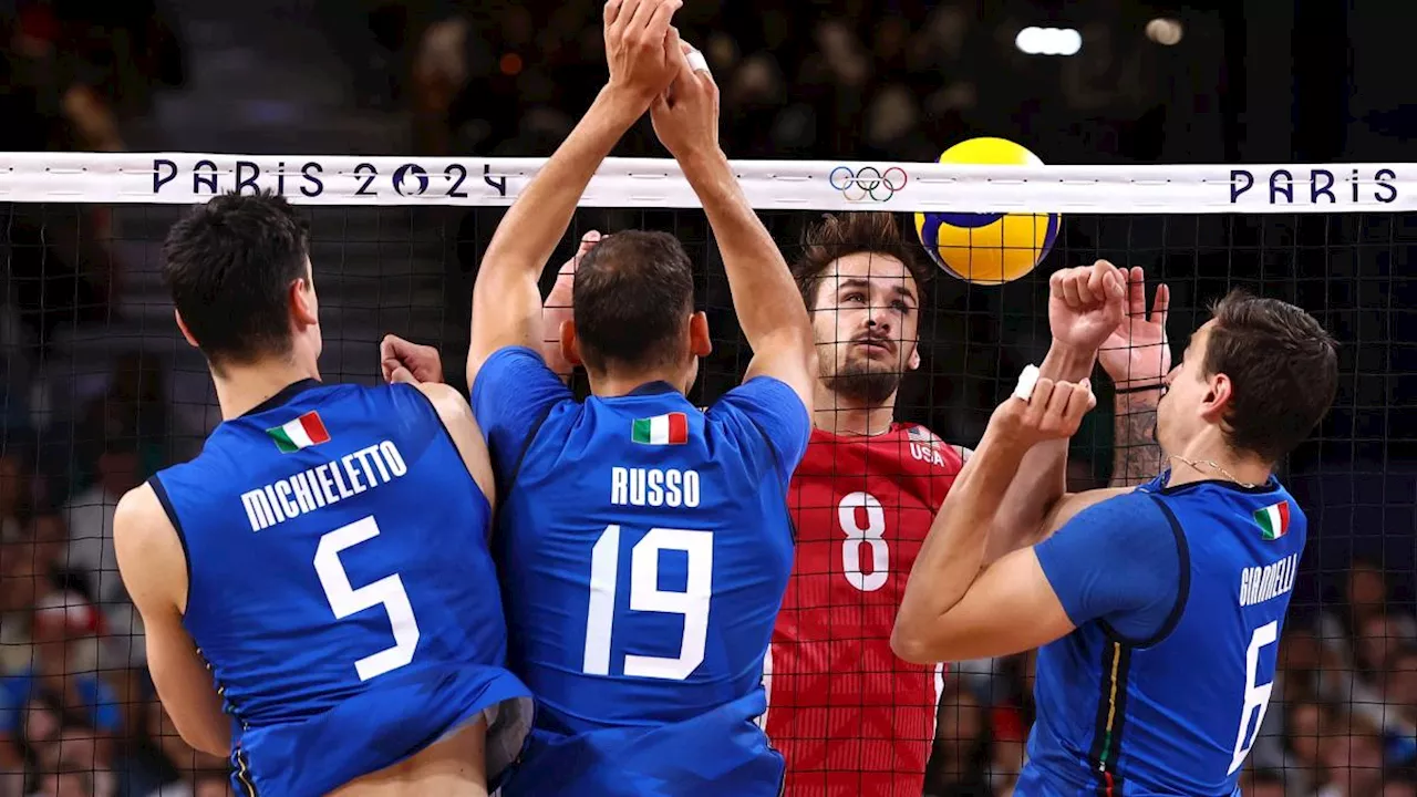 L'Italvolley si arrende 3-0 anche agli Usa, niente medaglia di bronzo