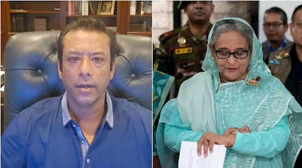بھارت فرار ہونے سے قبل حسینہ واجد نے استعفیٰ دیا یا نہیں، بیٹے نے نیا دعویٰ کردیا