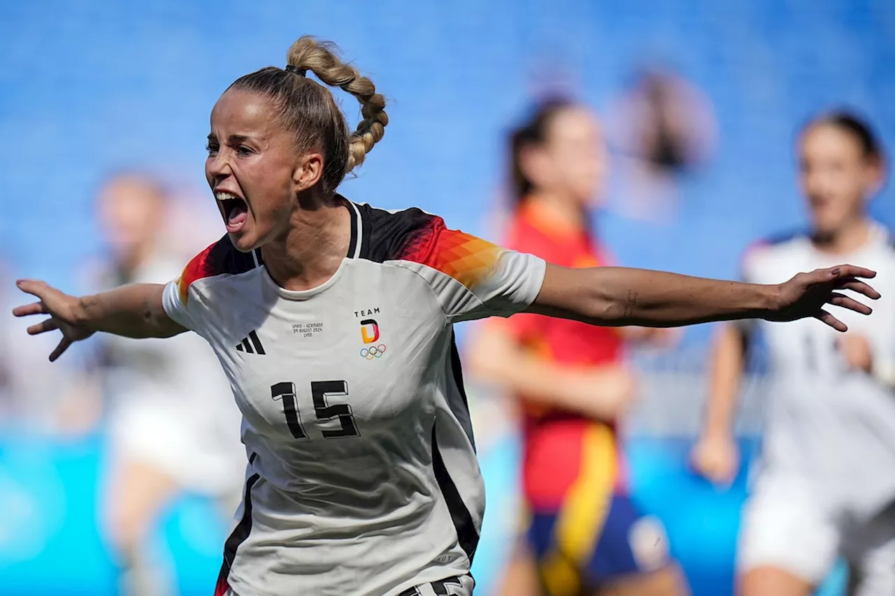 Paris Olympics: Germany downs Spain 1-0 to win bronze in women’s soccer