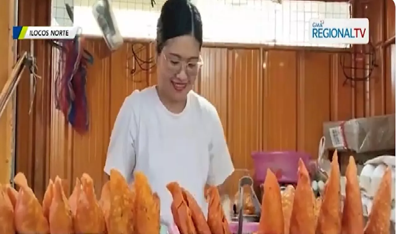 Look-alike ni Mayor Alice Guo, nagtitinda ng empanada sa Laoag City