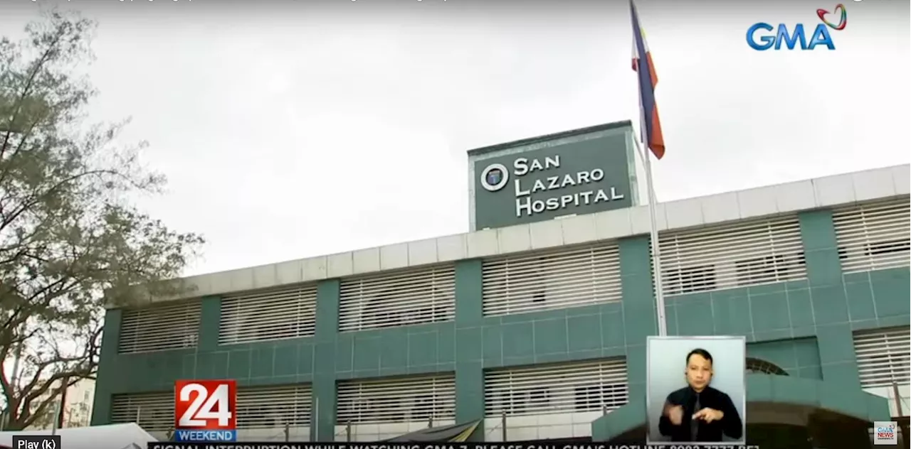 San Lazaro mulls referral to other hospitals amid leptospirosis influx