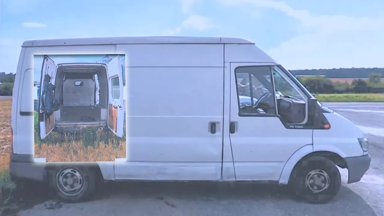 Luftdichter Transporter mit 19 Migranten gestoppt