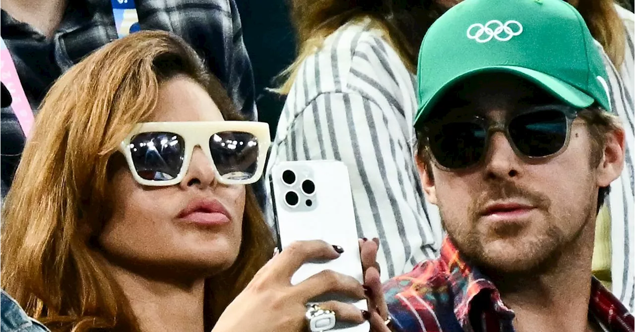 Eva Mendes Explains Why She Had Her 'Guard Up' At The Olympics With Ryan Gosling