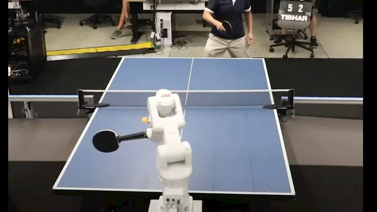 Man vs. machine: Google’s ping-pong-playing robot defeats humans, scores 45% wins