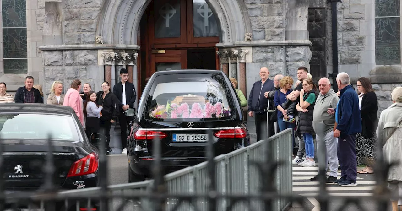 Watch: Mourners arrive to pay final respects to murder victim Josephine Ray