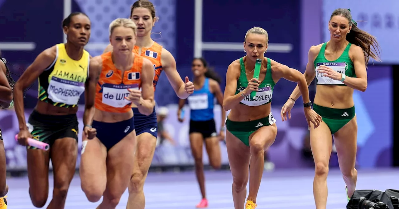 Olympics day 14 live updates: Ireland qualify for women’s 4x400m final, Sarah Lavin and Mark English miss out