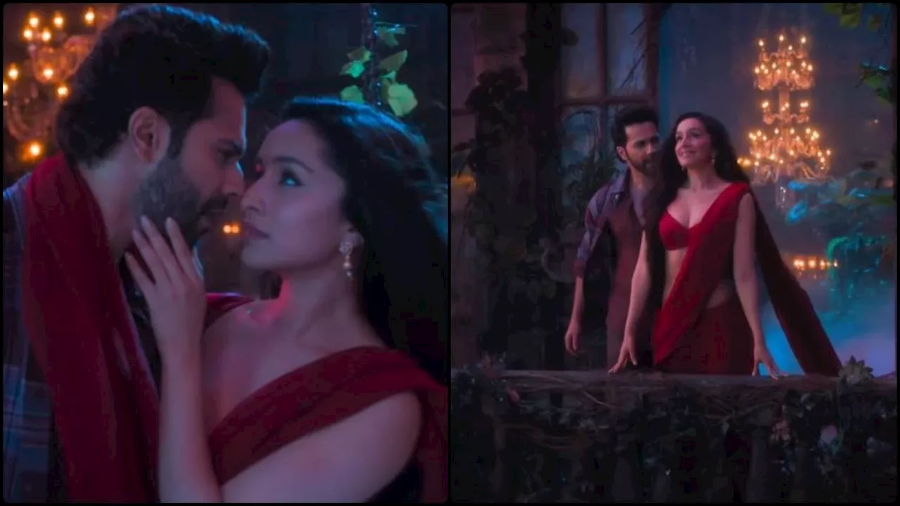 Khoobsurat Song: 'स्त्री' की अदाओं ने 'भेड़िया' को किया दीवाना, Stree 2 का नया गाना 'खूबसूरत' हुआ रिलीज