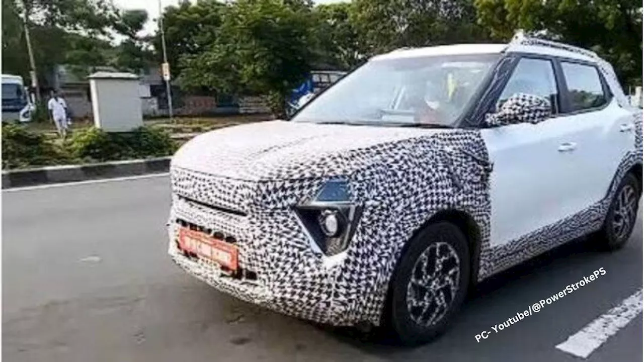 Mahindra XUV 3XO EV की पहली झलक आई सामने, ICE मॉडल के मुकाबले अलग होगा डिजाइन