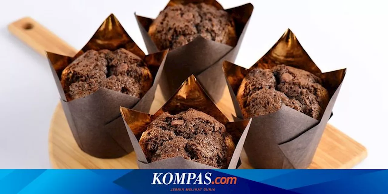 Resep Muffin Cokelat ala Kantin Atlet Olimpiade Paris 2024