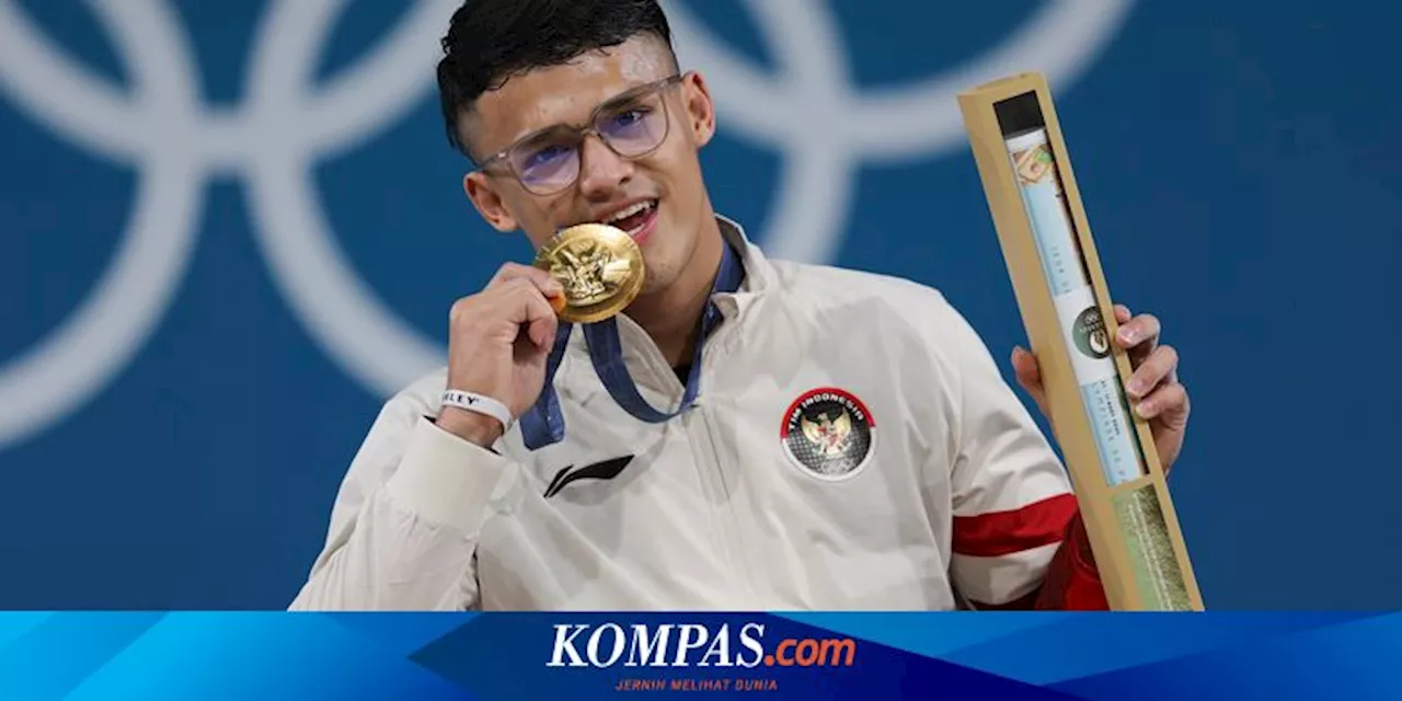 Rizki Juniansyah, Peraih Emas Olimpiade yang Pecahkan Rekor 'Clean and Jerk'