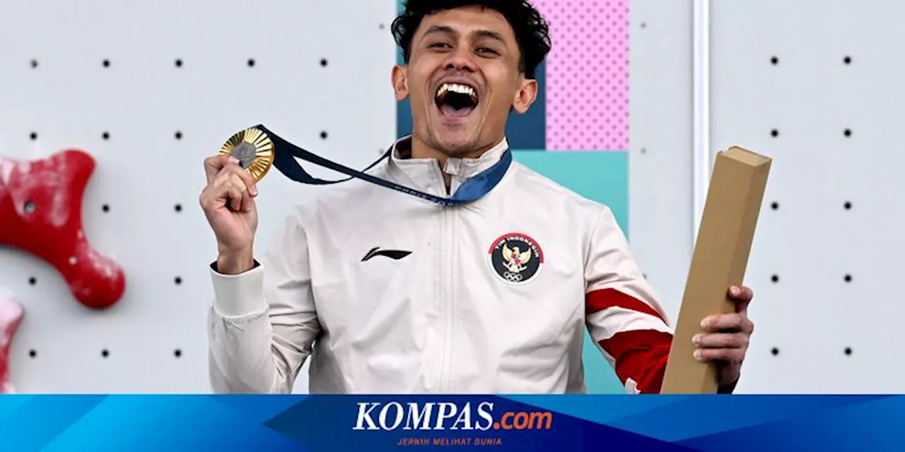 Veddriq Leonardo, Si Manusia 4 Detik Peraih Medali Emas Olimpiade Paris 2024