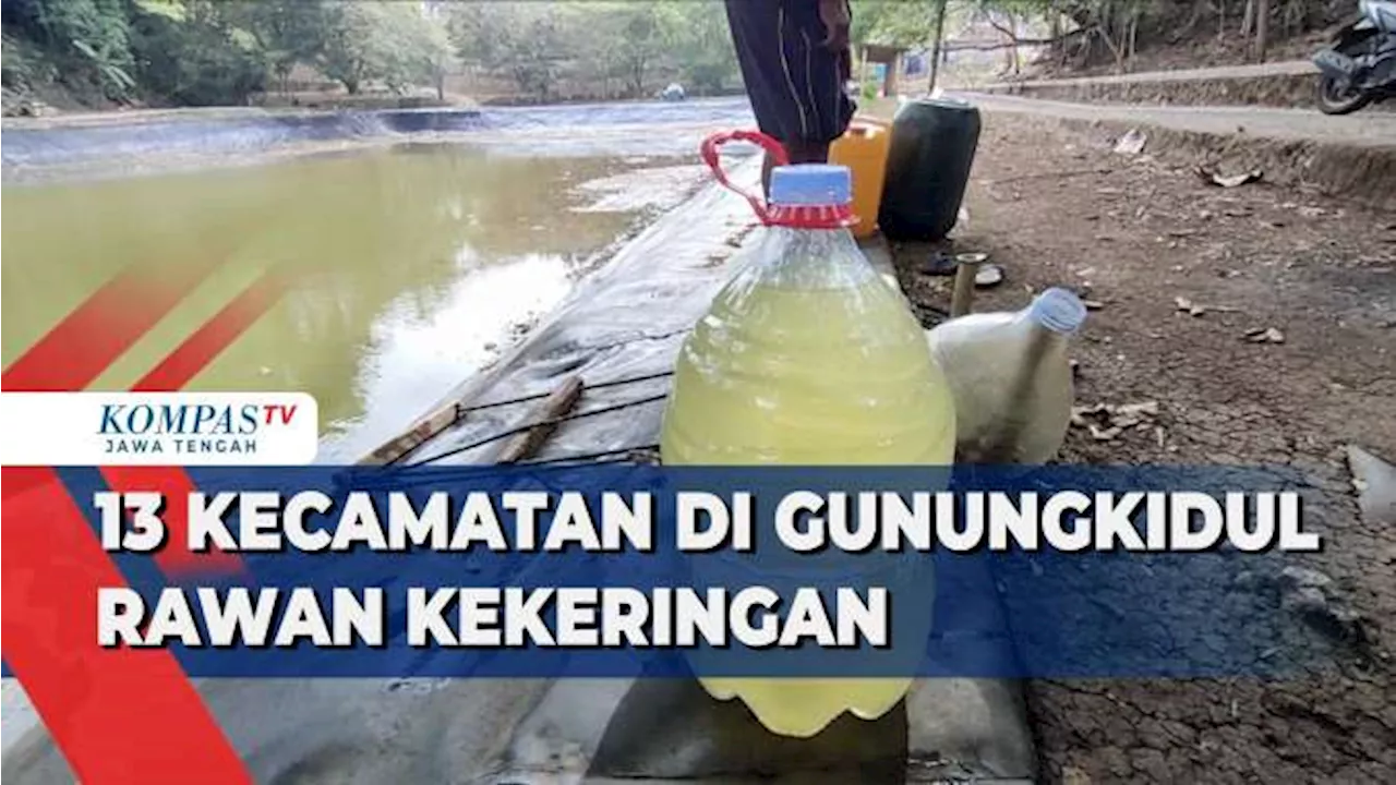 13 Kecamatan Di Gunungkidul Rawan Kekeringan