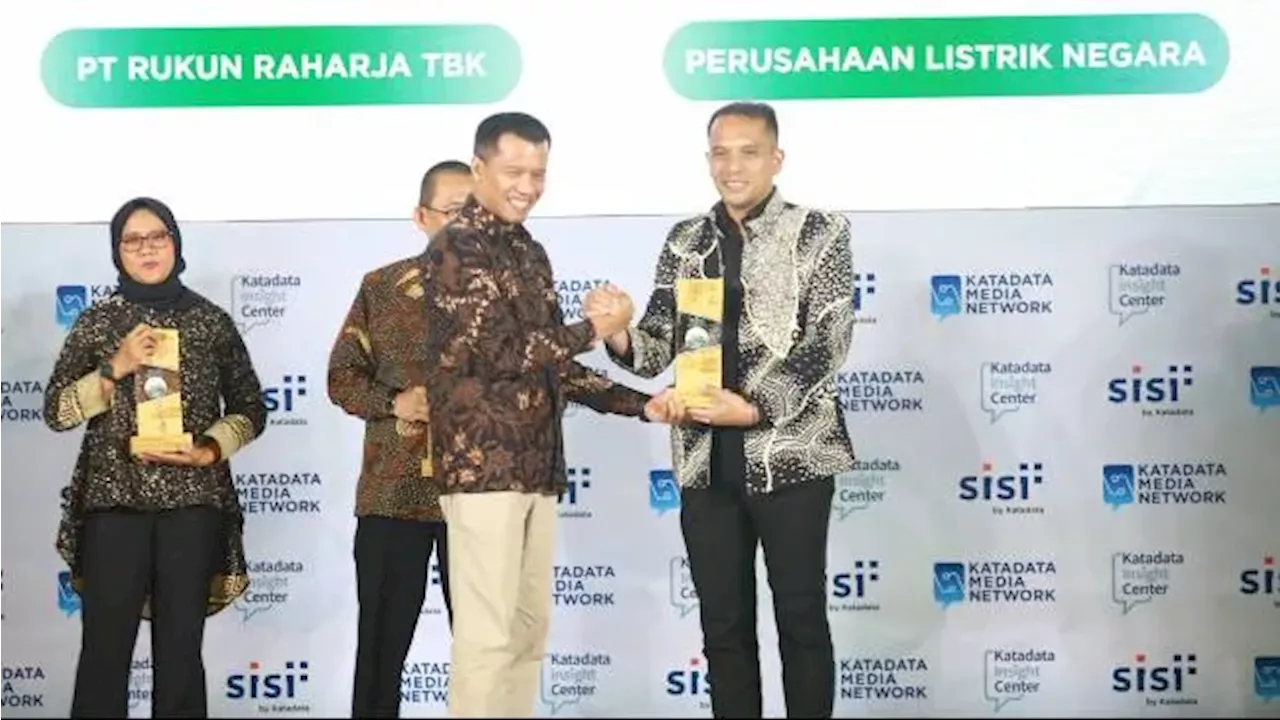 Kedepankan Aspek Keberlanjutan, PLN Raih ESG Awards Sektor Energi di Ajang SAFE