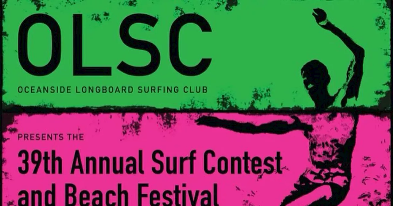 39th Annual Oceanside Longboard Surfing Club Contest and Beach Festival