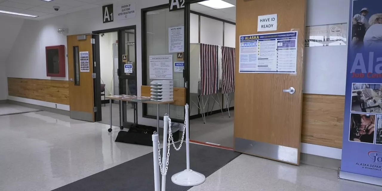 Early voting begins in 2024 Alaska primary elections