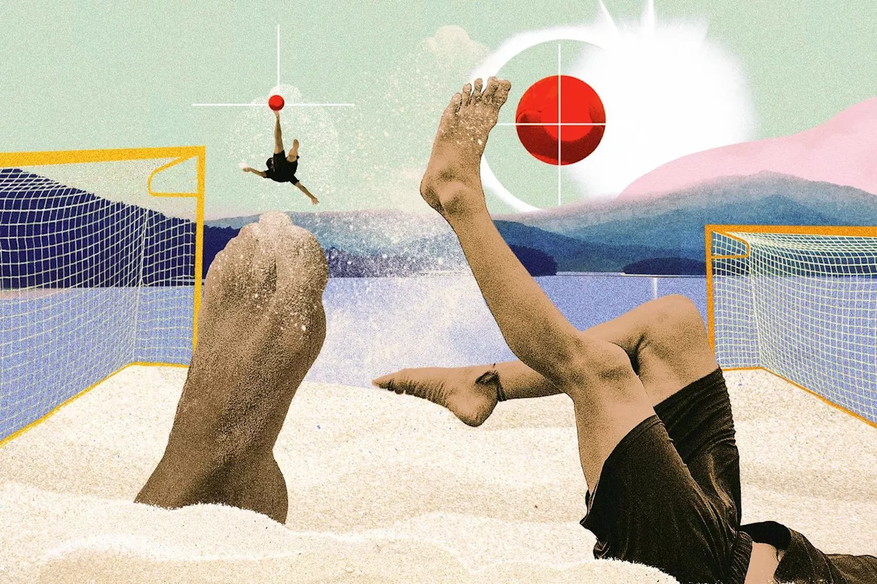 « Être pieds nus est d’un grand confort » : rencontre avec Quentin Gosselin, joueur de beach-soccer