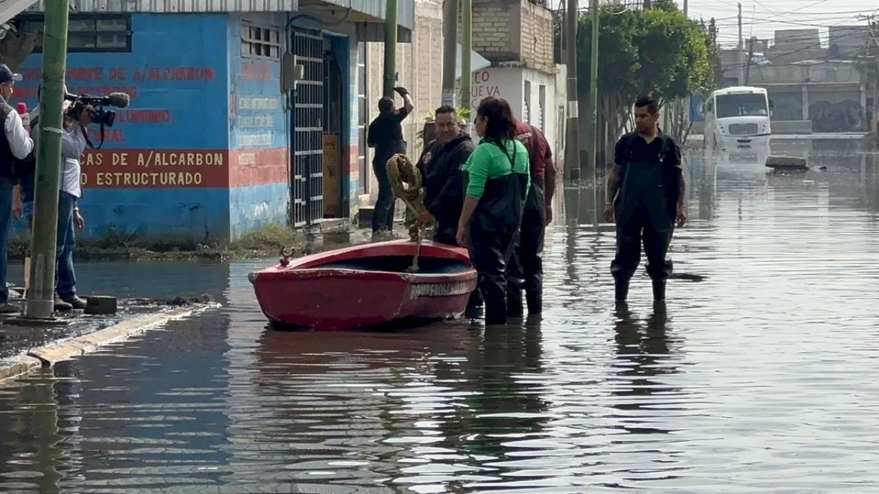 Chalco: Comienza a bajar el nivel de agua; vecinos lo perdieron todo