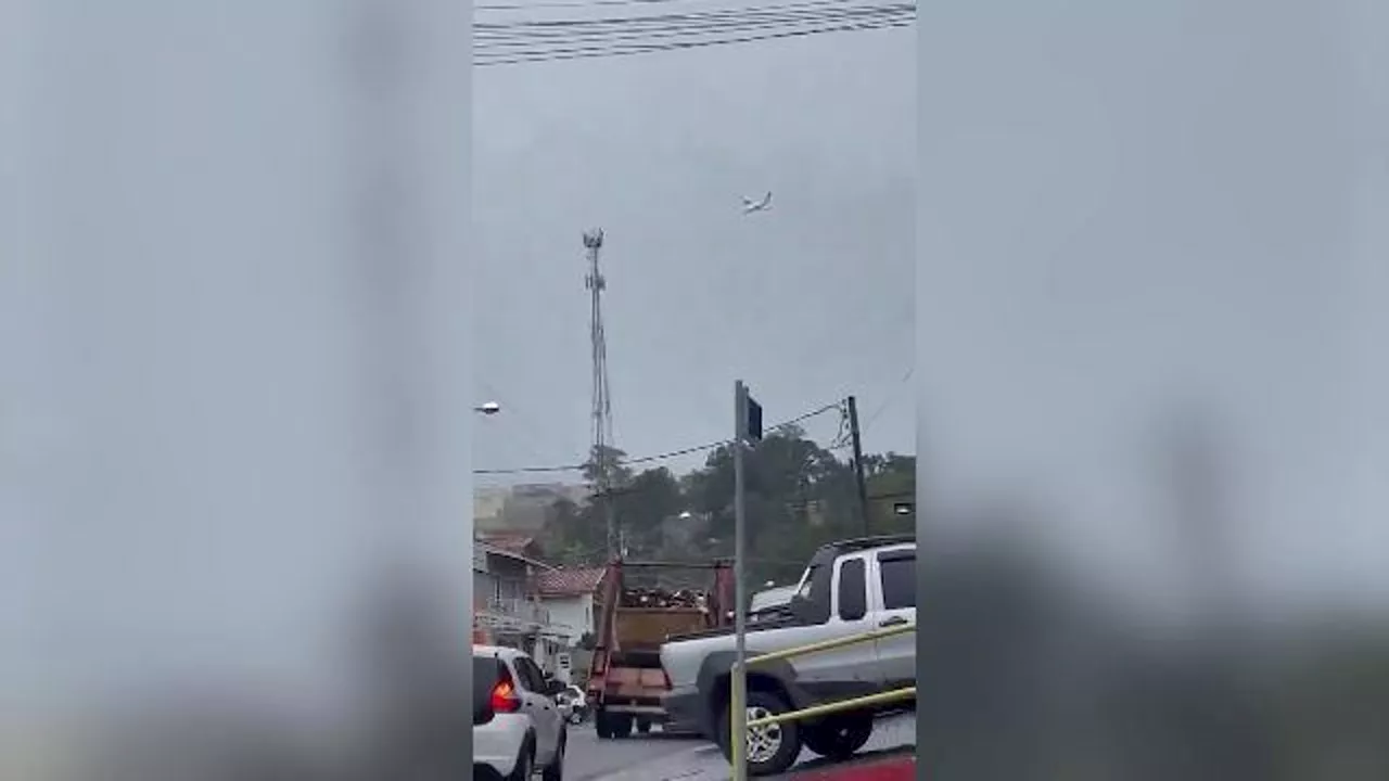 Aereo precipitato in Brasile, il video della caduta in picchiata del velivolo