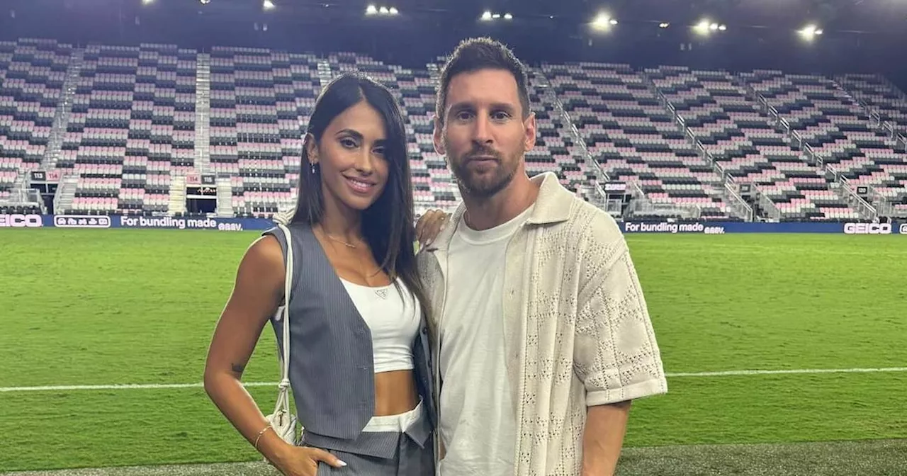 Ya sin la bota, Messi disfrutó de la goleada del Inter Miami y prepara su regreso