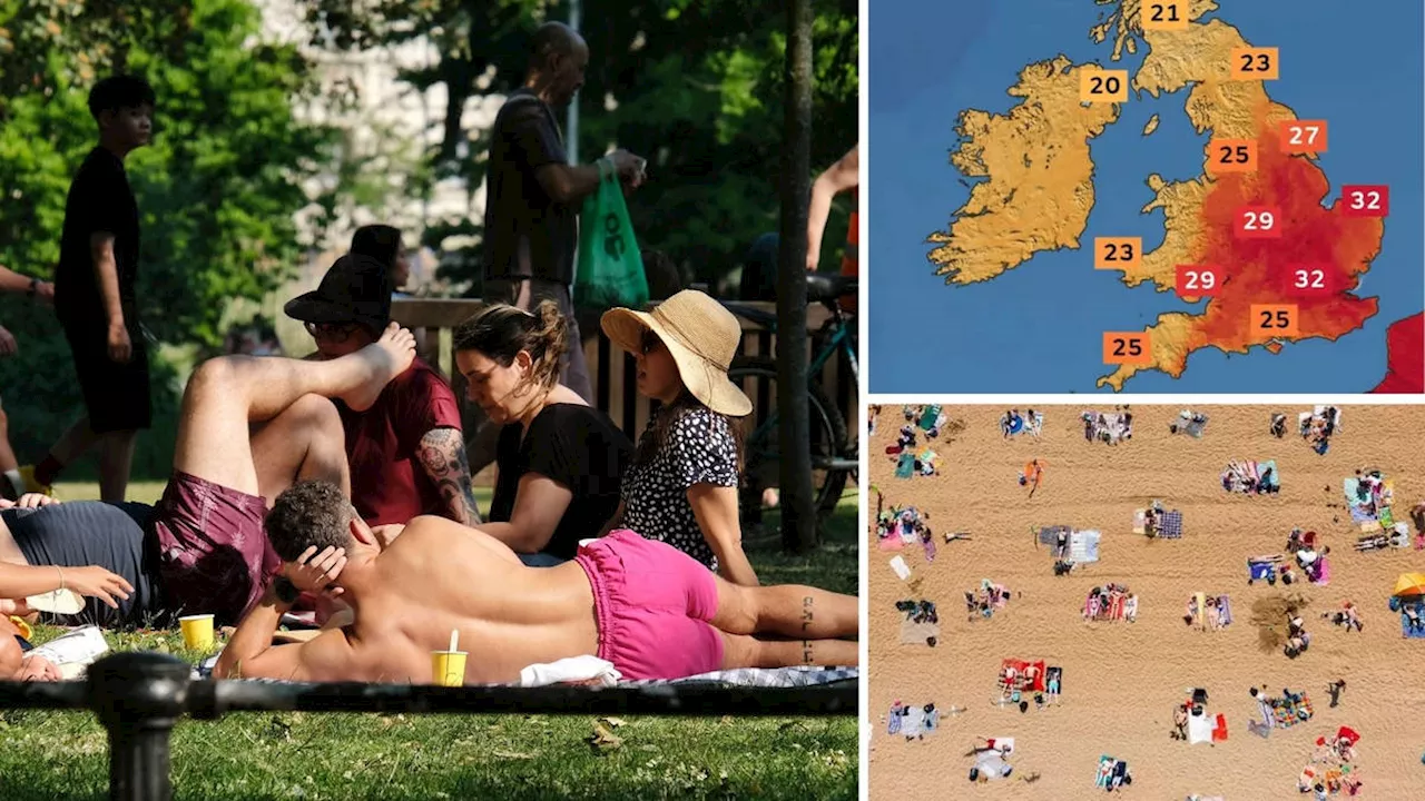 'Hotter than the Sahara': Britain set to scorch in 33 degree heatwave