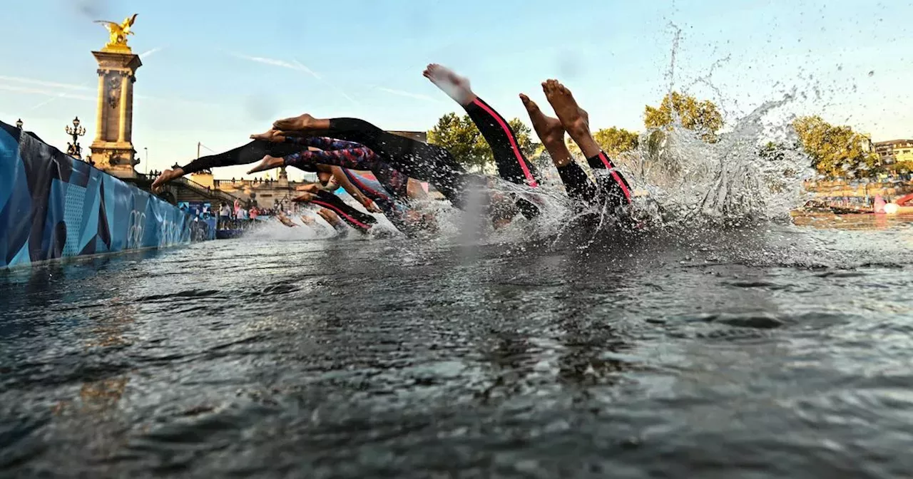 Félix Lebrun JO Paris 2024 top départ pour la natation marathon dans