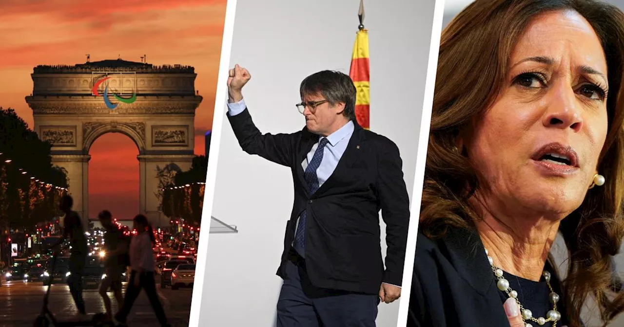 Parade olympique en septembre, fuite de Puigdemont, Harris et Biden en campagne le 15 août... Les 3 infos à retenir à la mi-journée