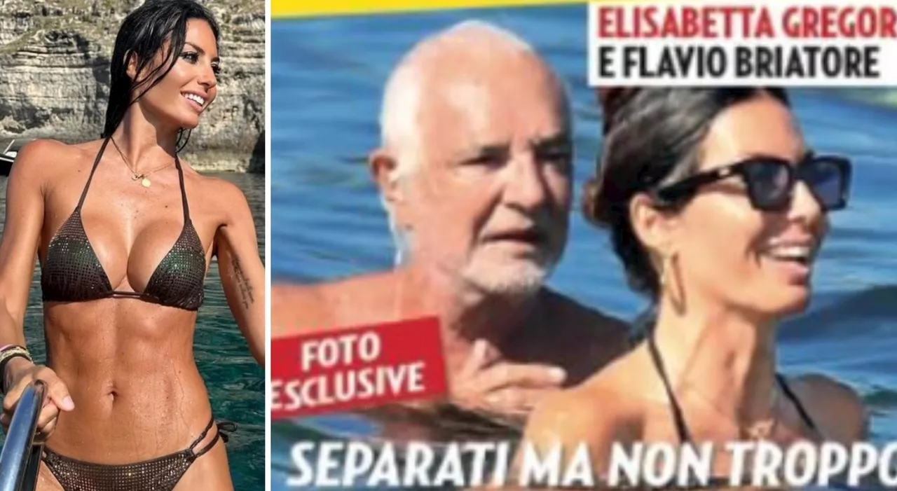 Elisabetta Gregoraci e Flavio Briatore in vacanza insieme: «Separati ma non troppo»