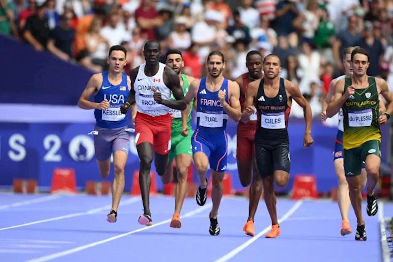 Gabriel Tual se qualifie pour la finale du 800 m des JO de Paris 2024