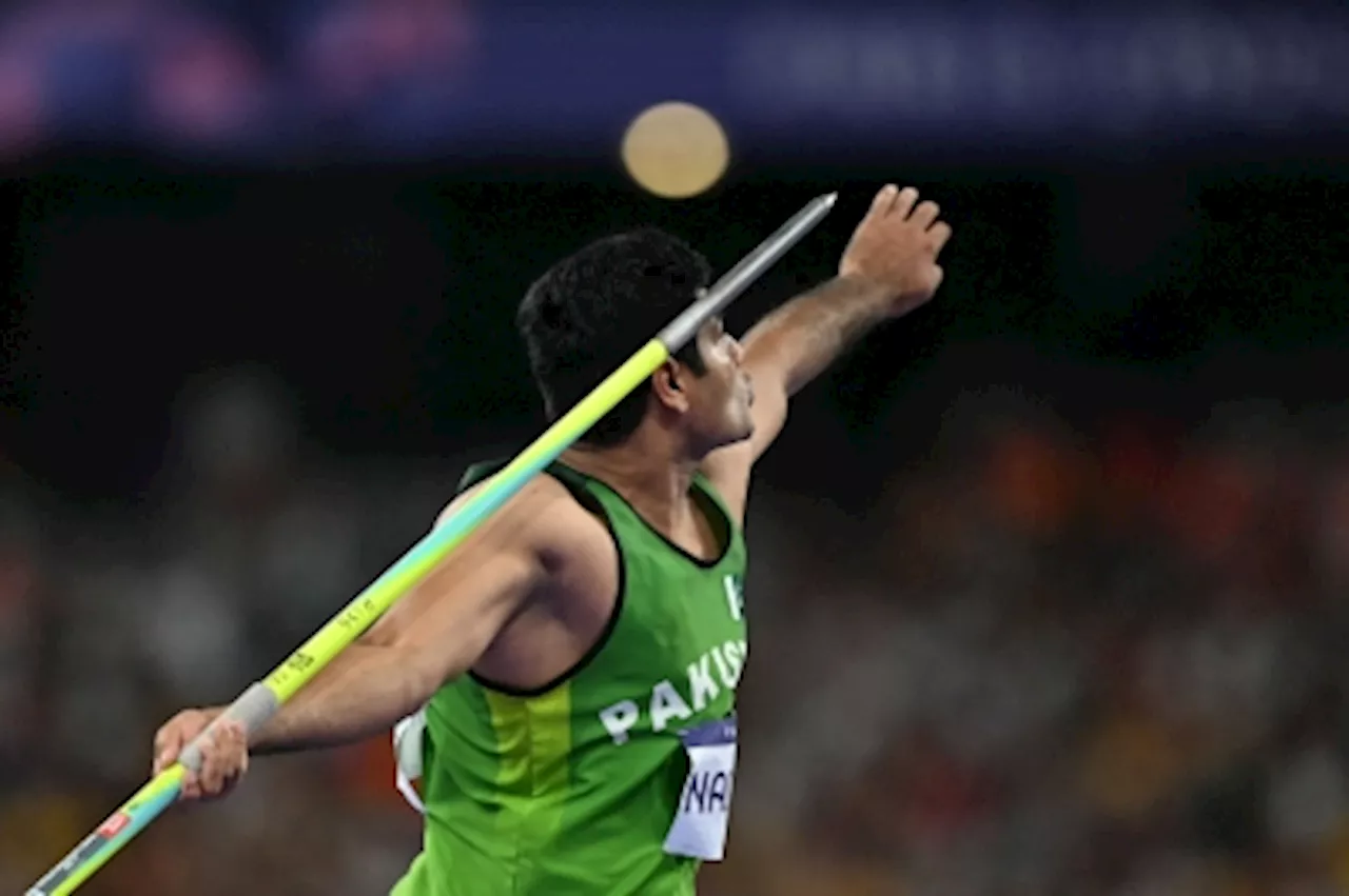 Nadeem wins Olympic javelin gold in historic first for Pakistan, sets Olympic record