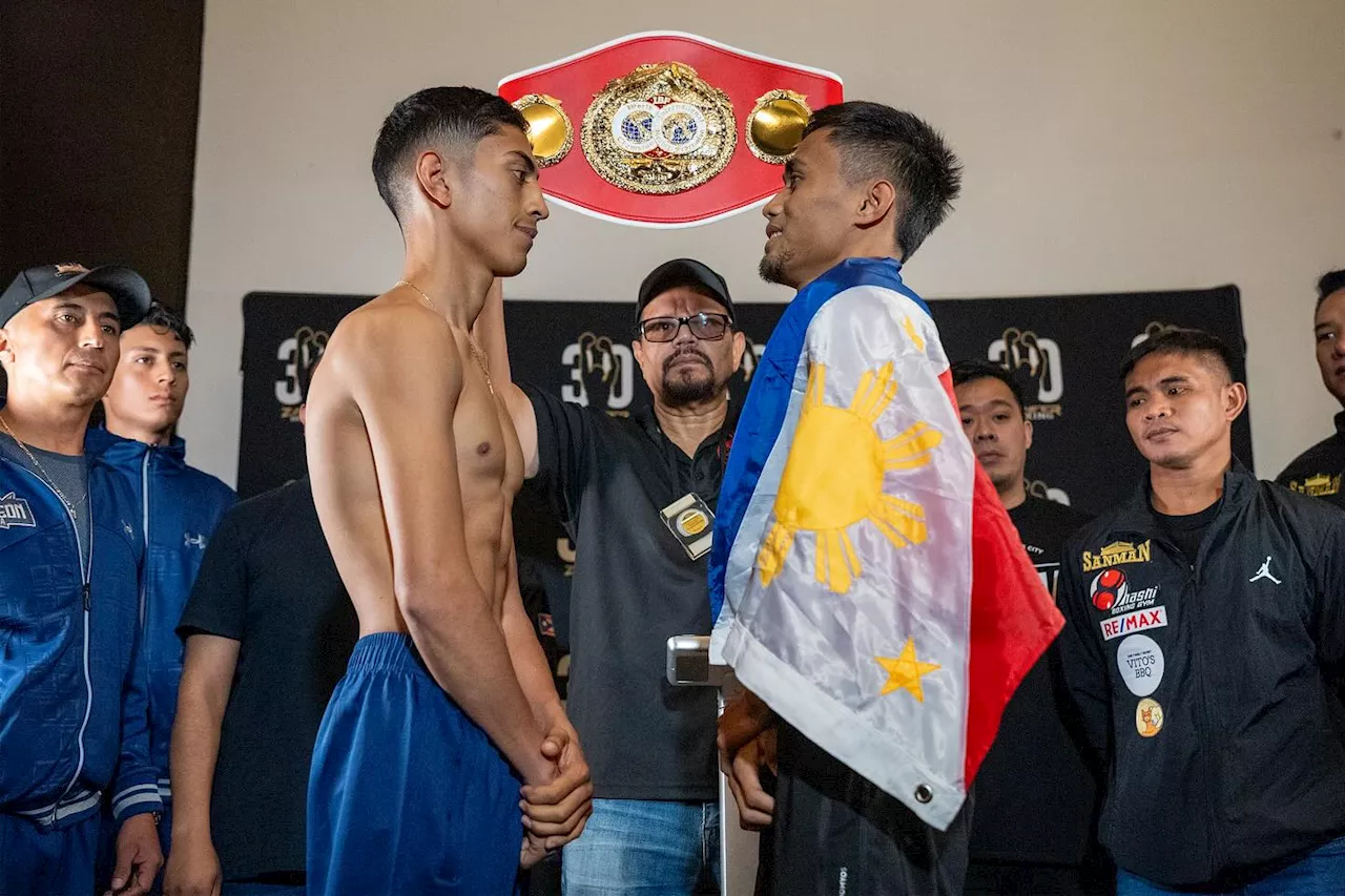 Apolinario makes weight, guns for world title vs Mexican foe