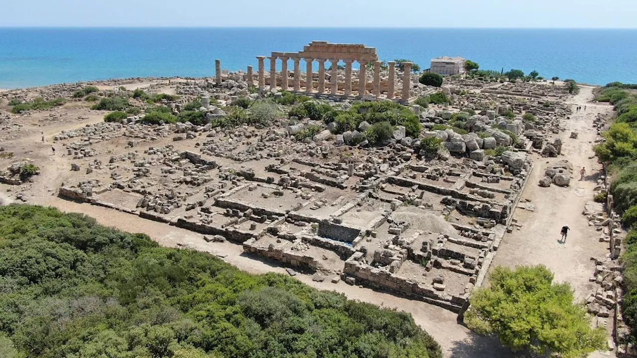 Trapani, nel Parco di Selinunte scoperto un piccolo tempio