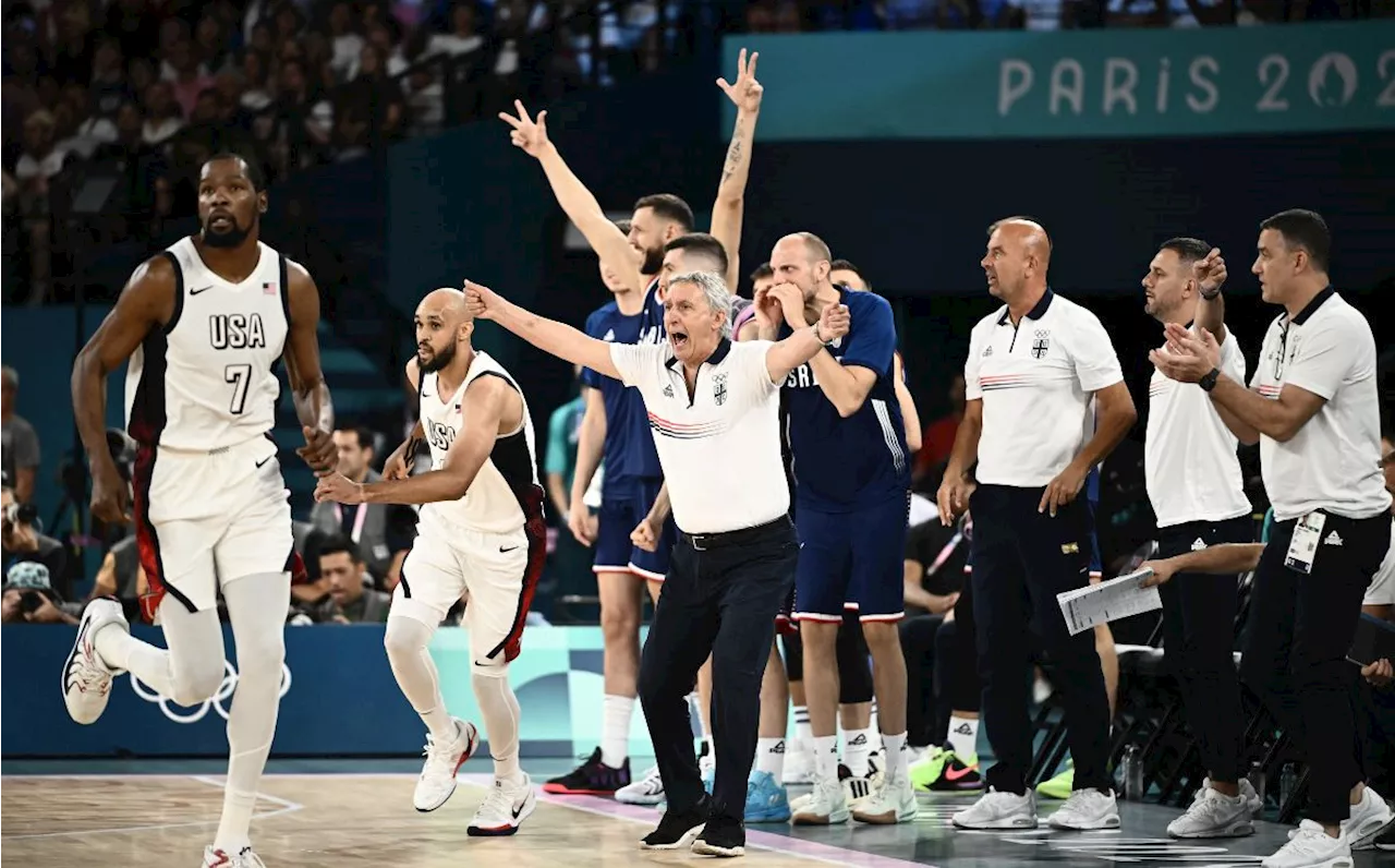 Entrenador de Serbia tras perder ante el Dream Team: 'Los árbitros nos faltaron al respeto'