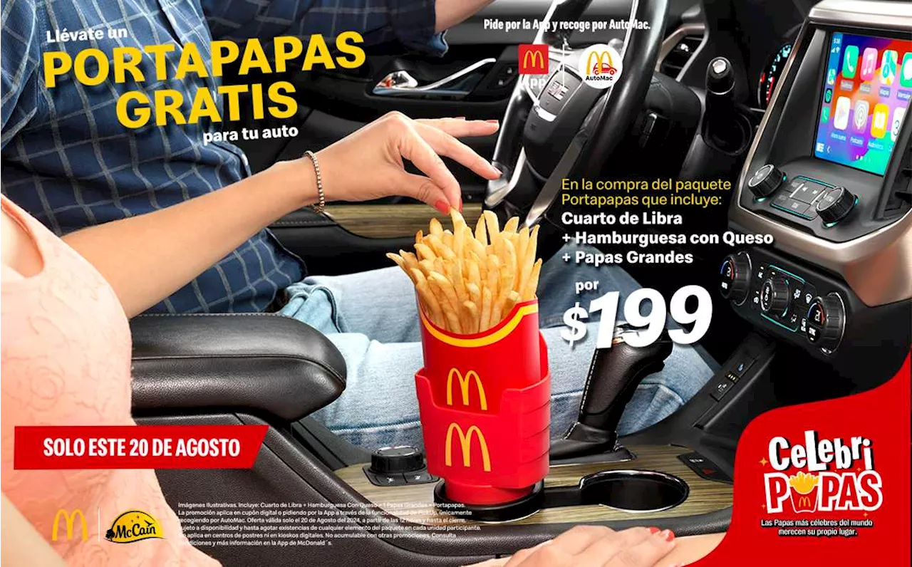 McDonald’s regalará Portapapas para celebrar el Día de la Papa