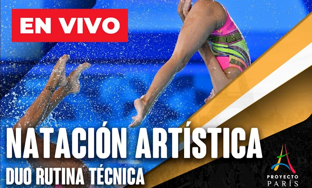 Nuria Diosdado EN VIVO: horario y canal transmisión dúo mexicano natación artística