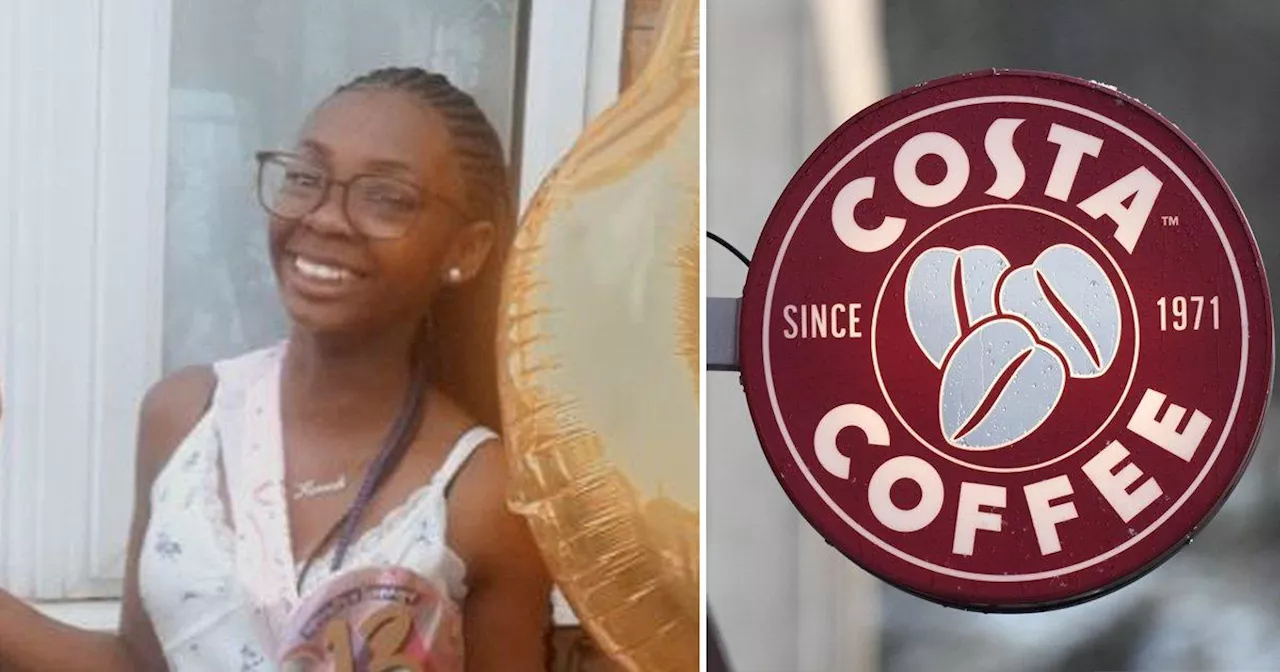 Hannah Jacobs, 13, died after drinking hot chocolate from Costa Coffee