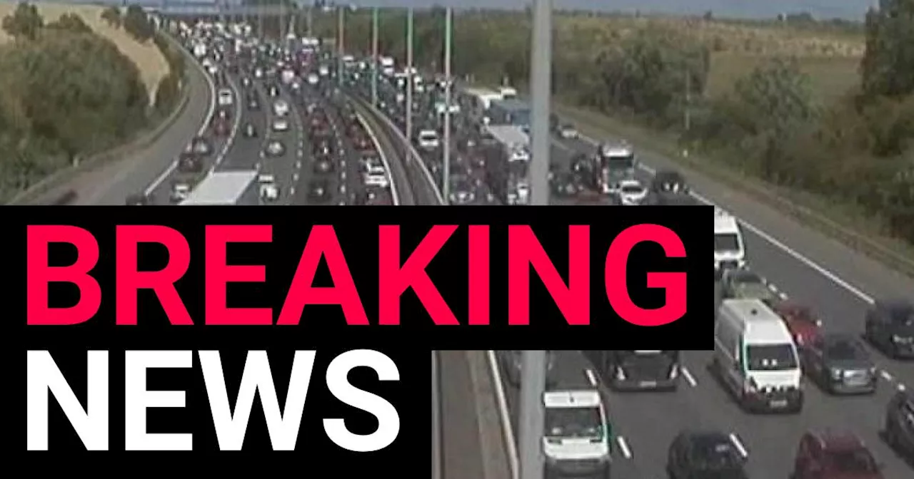 Huge crash on M25 near Heathrow Airport sparks five-mile tailback