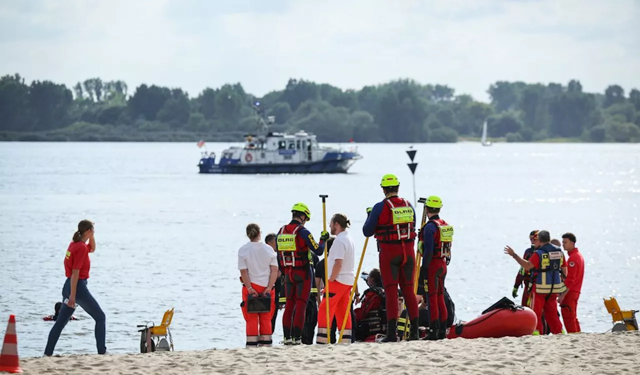 Suche nach kleinem Mädchen in der Elbe geht weiter – mit weniger Aufwand