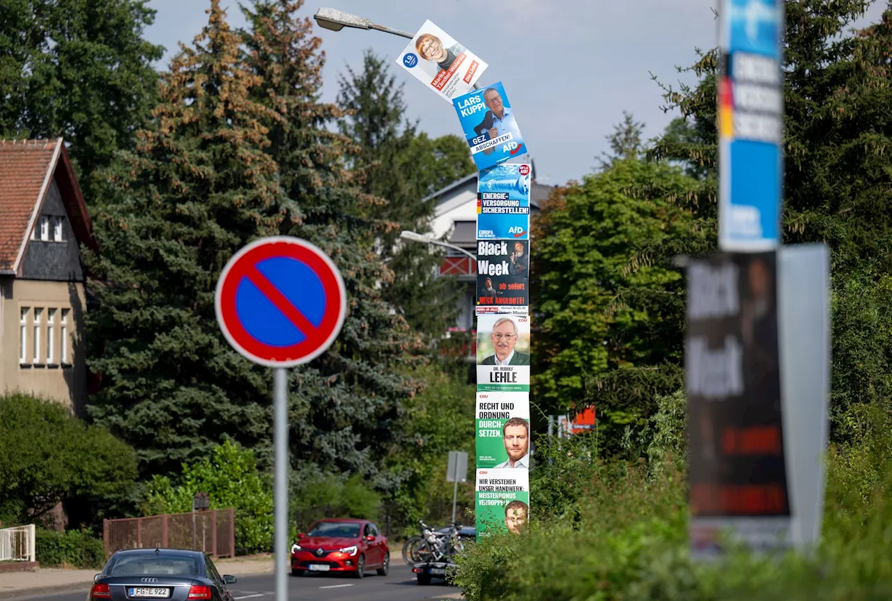 AfD in Thüringen vorn, Kretschmer punktet in Sachsen