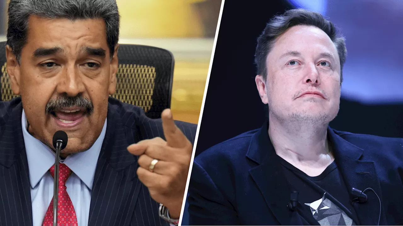 Nicolas Maduro suspends X social network in Venezuela for 10 days after exchange with Elon Musk