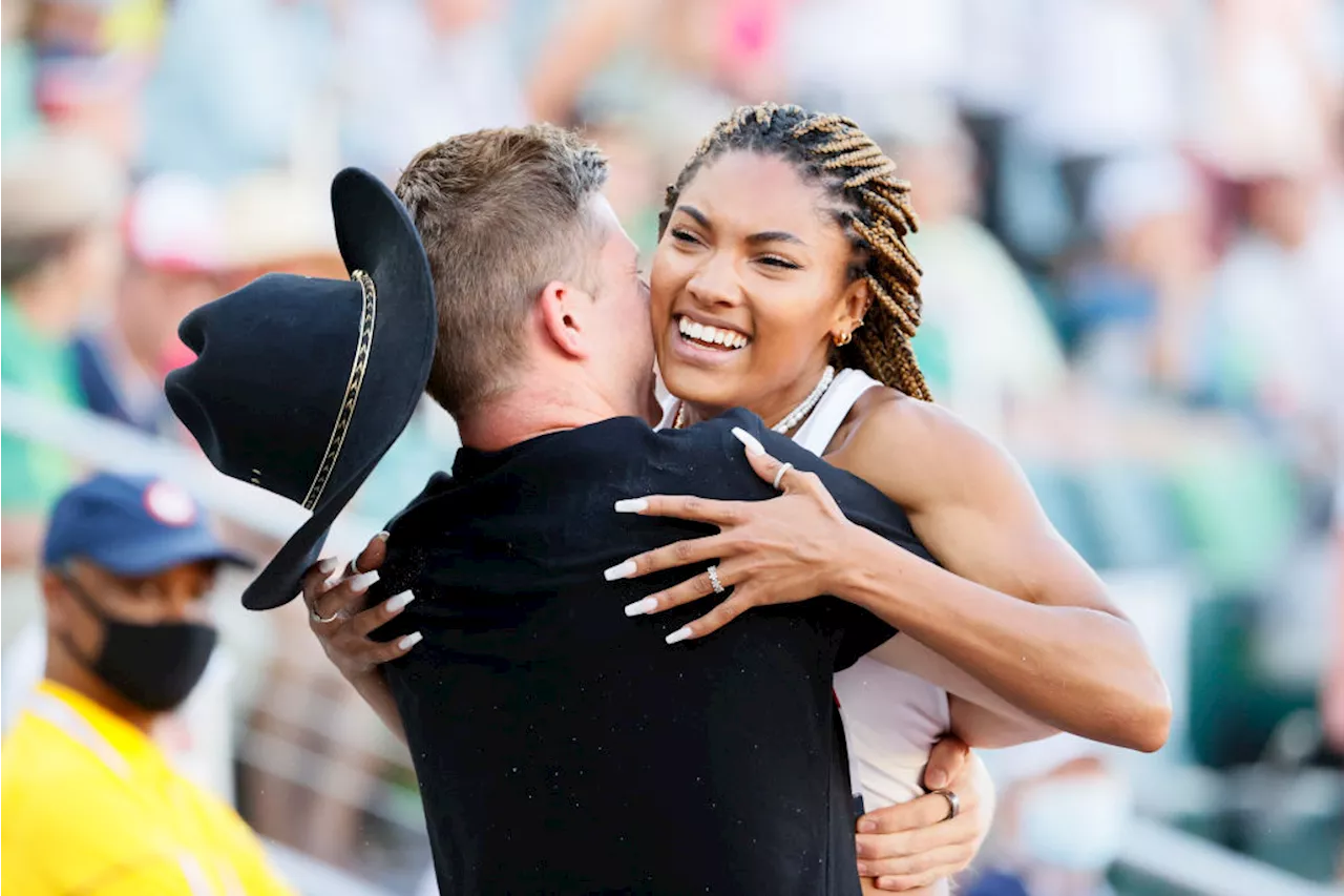 How Olympic Track Stars Tara Davis and Hunter Woodhall Ran Away With Each Other's Hearts