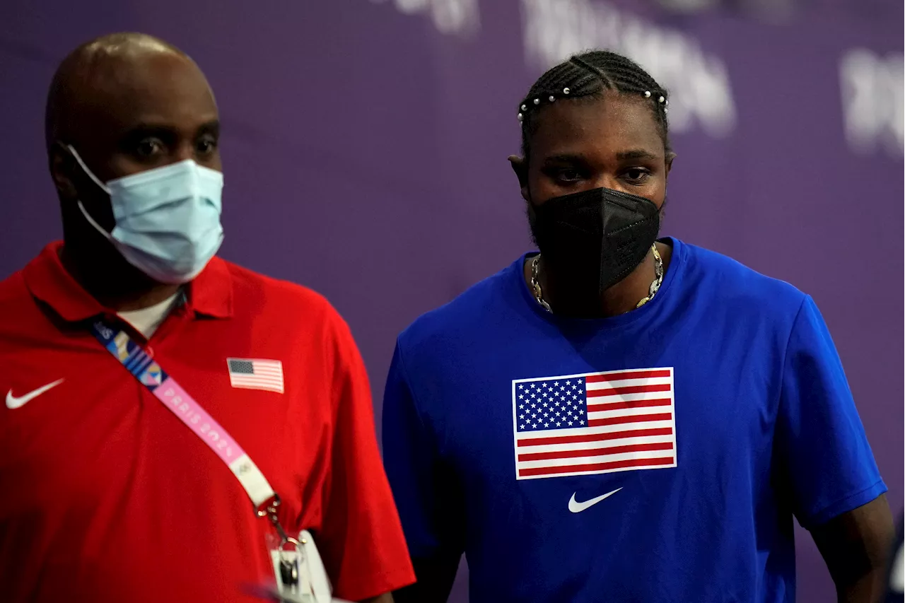 Noah Lyles had a 102 fever when he won a bronze; says he'll be back for 2028 Olympics: Coach