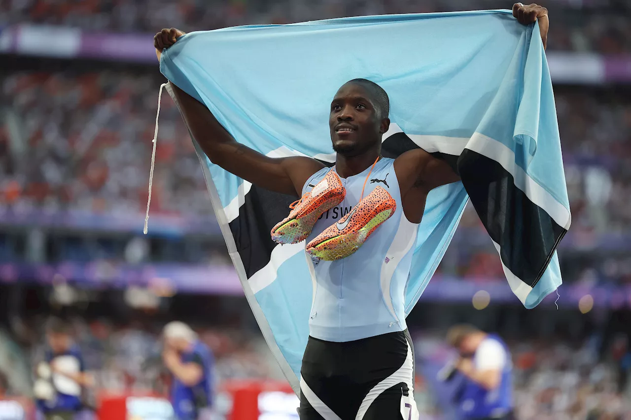 Botswana's president orders afternoon off work to celebrate country's first gold at the Olympics