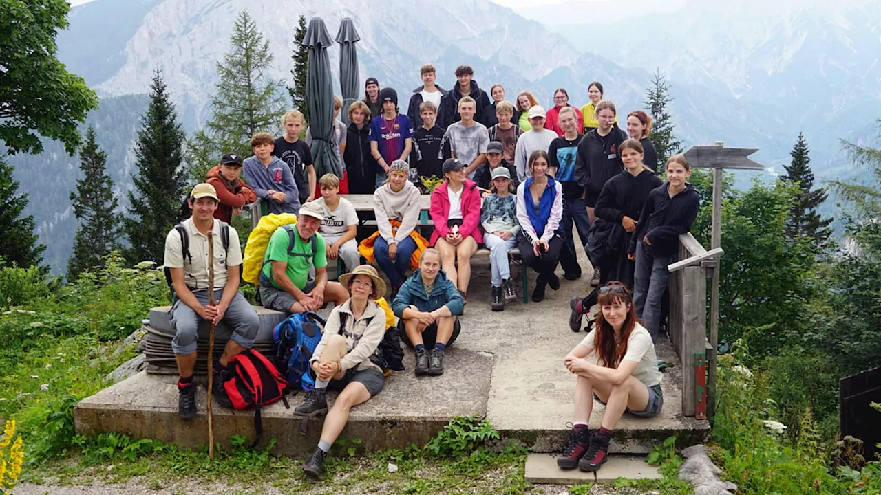 Junior Ranger von Donau-Auen zu Gast im Nationalpark Gesäuse