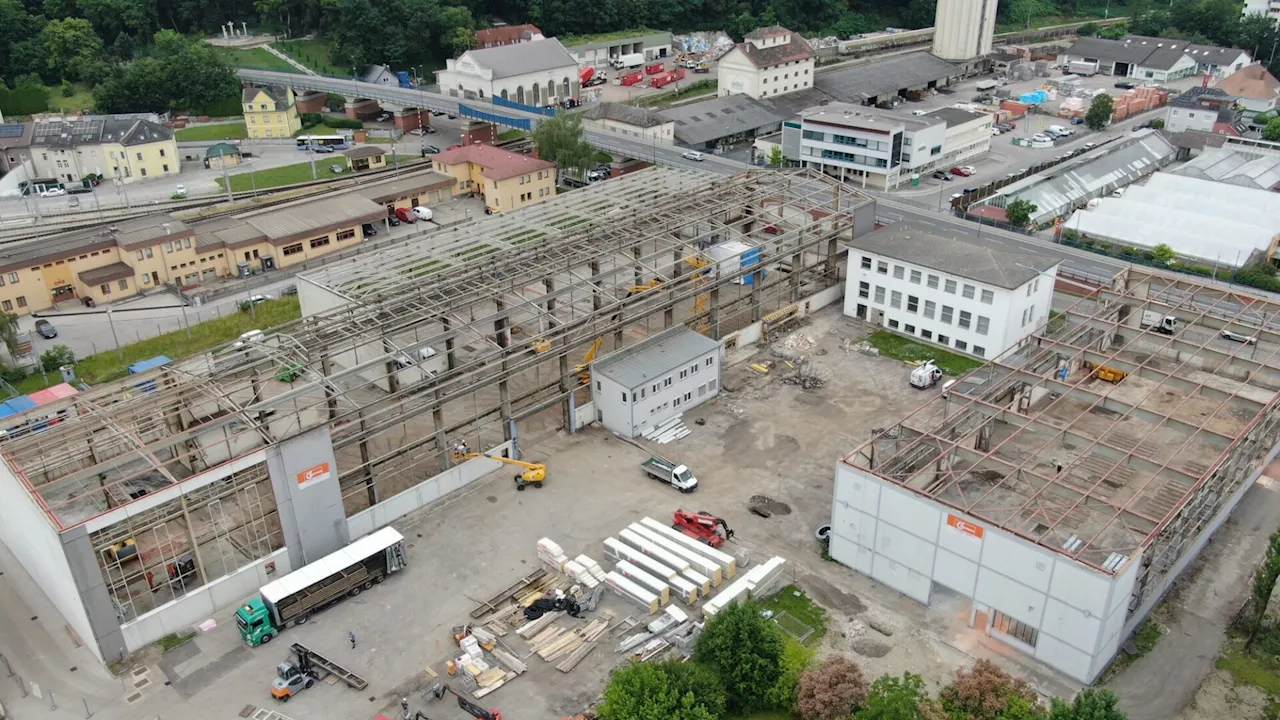 Voith Hydro: Großbaustelle unter Gmünder Führung in St. Pölten