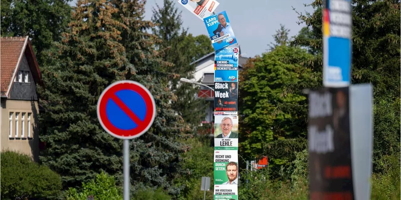 AfD in Th&uuml;ringen vorn, Kretschmer punktet in Sachsen