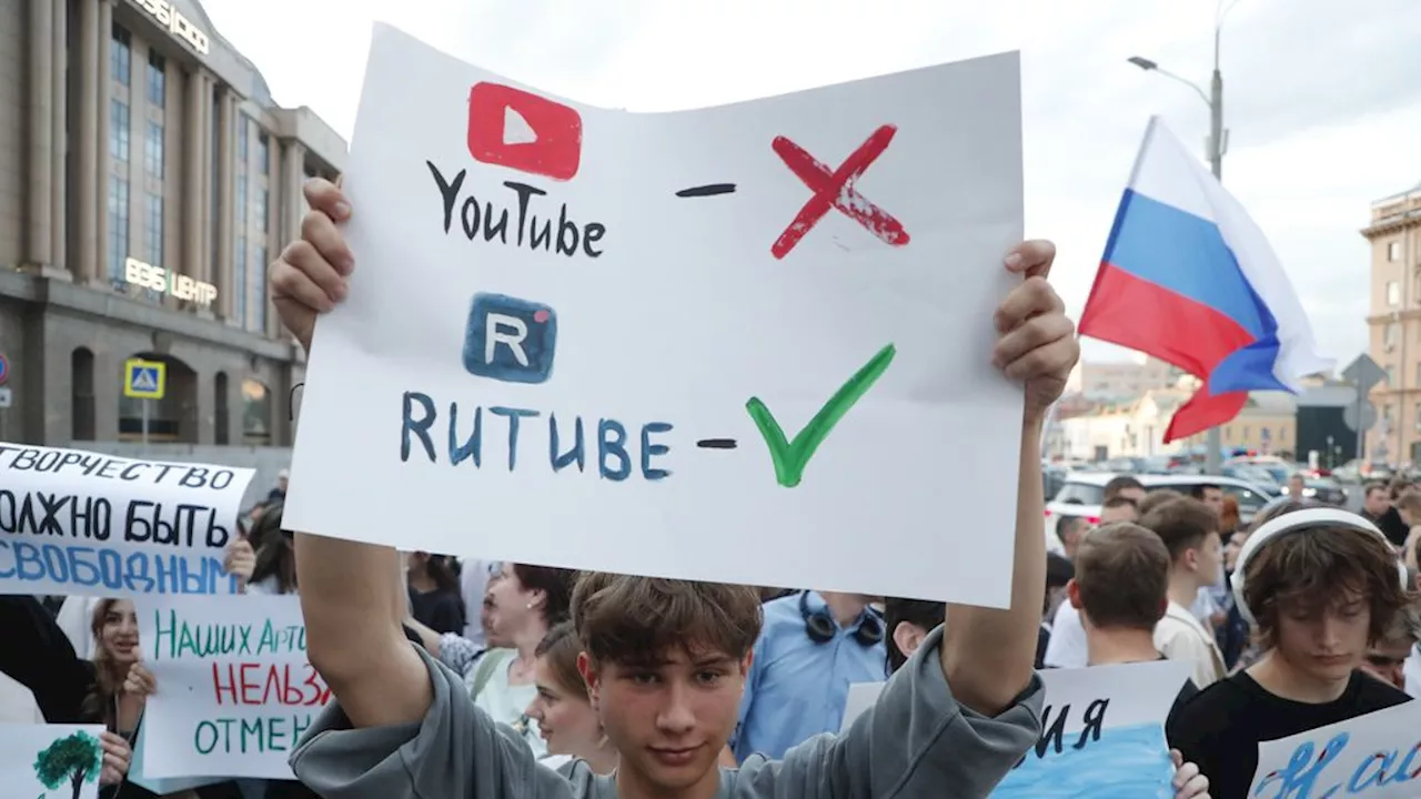 Met het beperken van YouTube raken Russen nog verder in een isolement