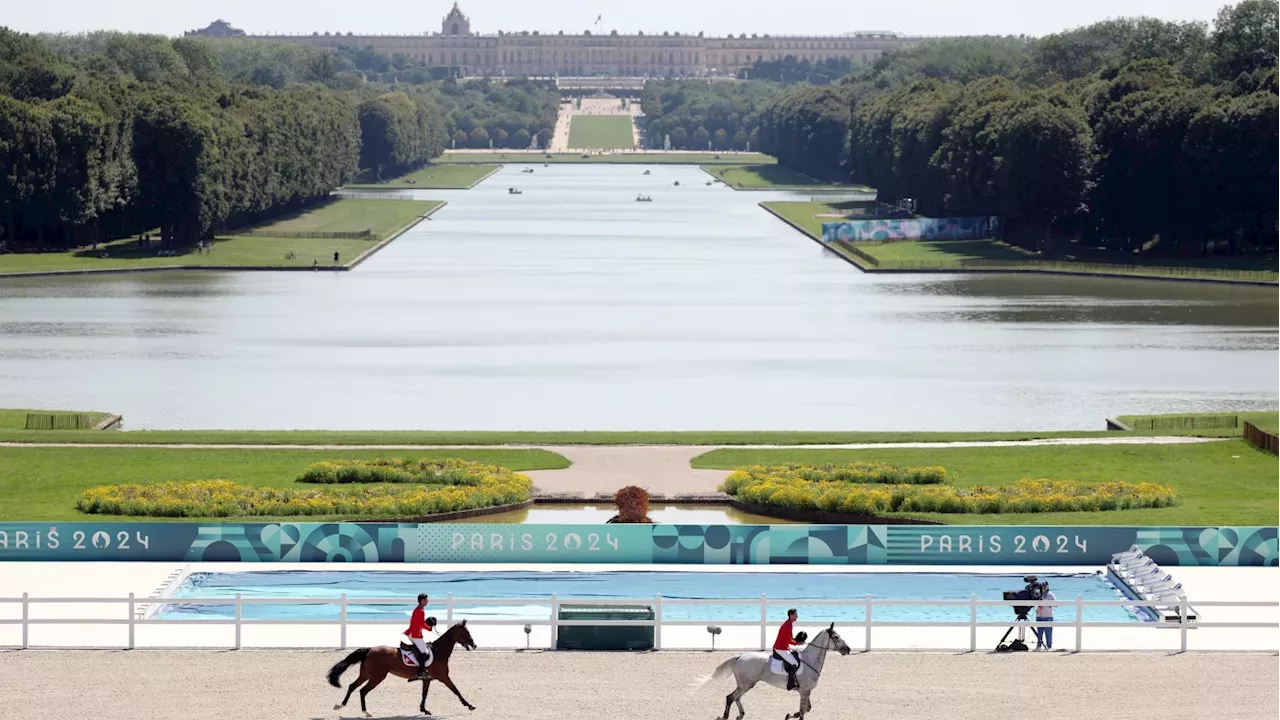 At Versailles, a grand Olympic venue dazzles spectators and competitors