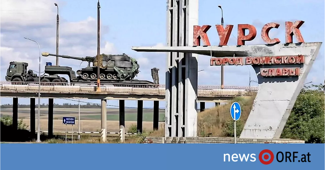 Ukraine-Vorstoß: Moskau verlegt Truppen nach Kursk